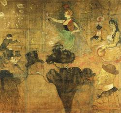 Henri De Toulouse-Lautrec The Moorish Dance Spain oil painting art
